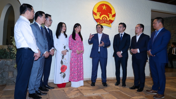 Thủ tướng Phạm Minh Chính khâl Đại sứ quán Việt Nam ta Brazil 