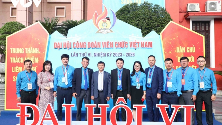 T’cooh Nguyễn Xuân Thắng tước pâh Đại hội Công đoàn viên chức Việt Nam g’luh 6