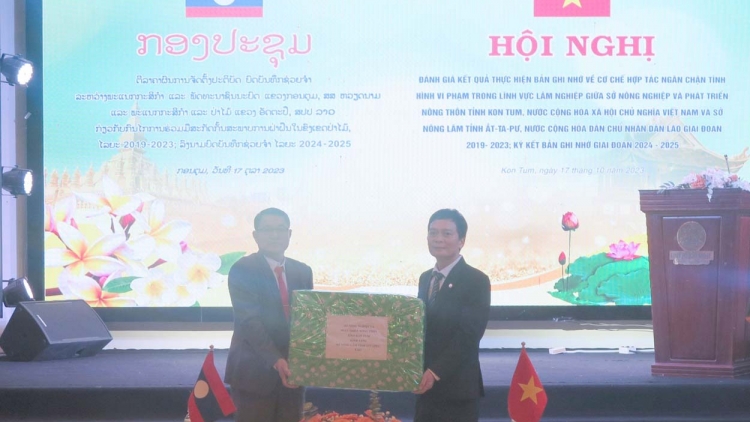 Càr Kon Tum mờ càr Attapư lơgar Lào tơnguh broă pơgồp bal atbồ, sền gàr brê