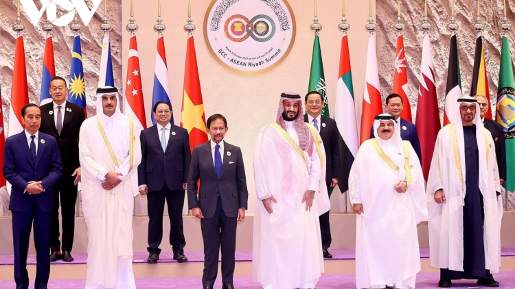 Thủ tướng teh đak bơ̆n năm Hop akŏm kơpal ASEAN - GCC  2023