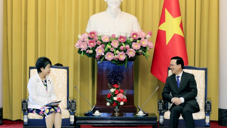 Kruanh dak Võ Văn Thưởng wơt Kruanh n’gâng kan tâm rnglăp nchră nău Nhật Bản 