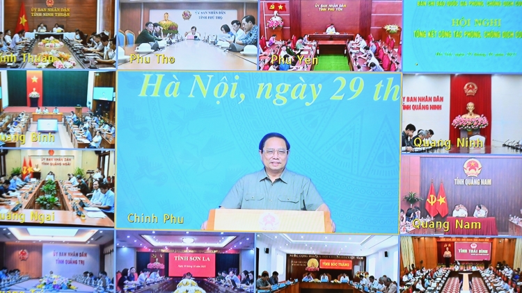 Thủ tướng Phạm Minh Chính ƀư tơm Rƀŭn nchră N’glôch jêh trong kan, njrăng n’gang srê covid-19 