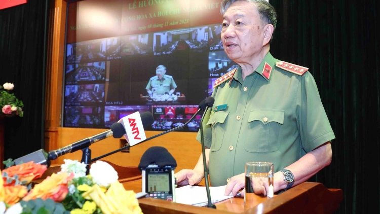 Pôa Tô Lâm, ngế xiâm pơkuâ Kŏng an veăng leh hâi mơjiâng luât Việt Nam