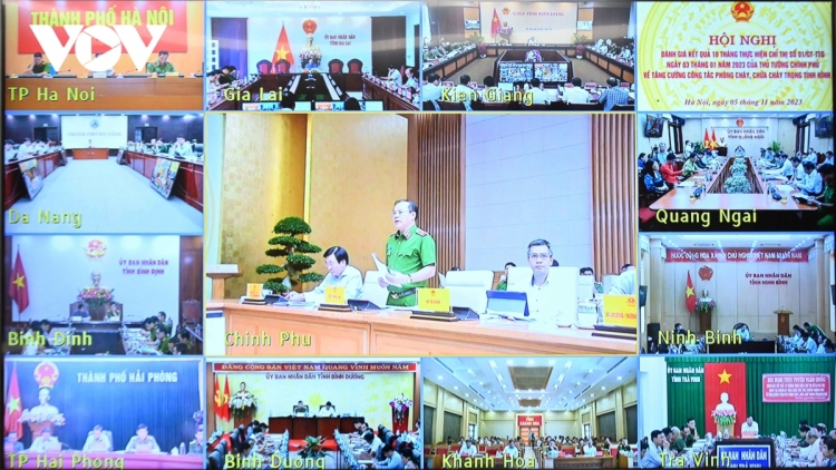 Hội nghị trực tuyến prang k’tiếc k’ruung ooy bh’rợ zâl cha groong ra rooh