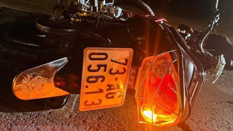 Quảng Bình: Xe máy tr’châm lâng xe đạp điện, 5 cha năc manuyh bhrêy tăh, chêệt bil