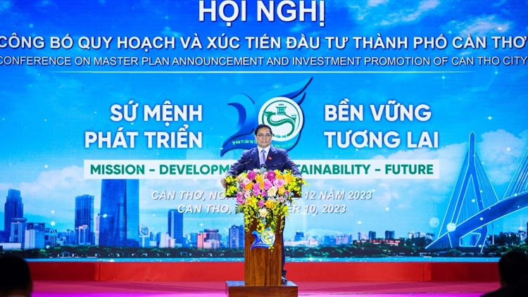 Thủ tướng Phạm Minh Chính vang truh Hop akŏm roi tơbăt hơdăh Proh hơmet ming păng Pơtrŭt tơmơ̆t jên jang pơlei tơm Cần Thơ