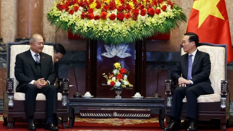 Khua lăn čar Võ Văn Thưởng drông K’iăng khua knŭk kna Lao 