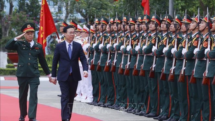  Khua lăn čar Võ Văn Thưởng nao čhưn, mă bruă ti Lữ đoàn K3, Knơ̆ng bruă II – Phŭn bruă lĭng kahan