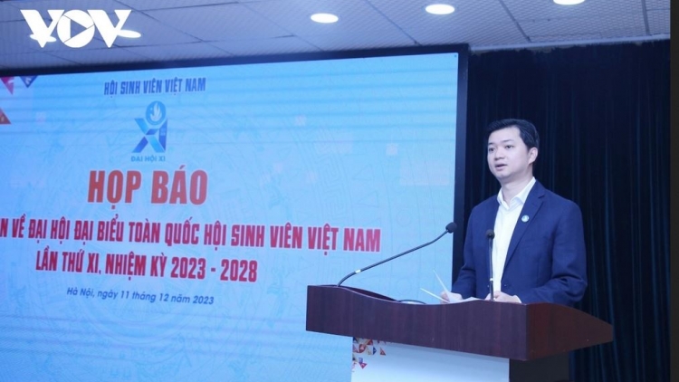 Đại hội đại biểu lam dak Hội sinh viên Việt Nam rơh tal 11 