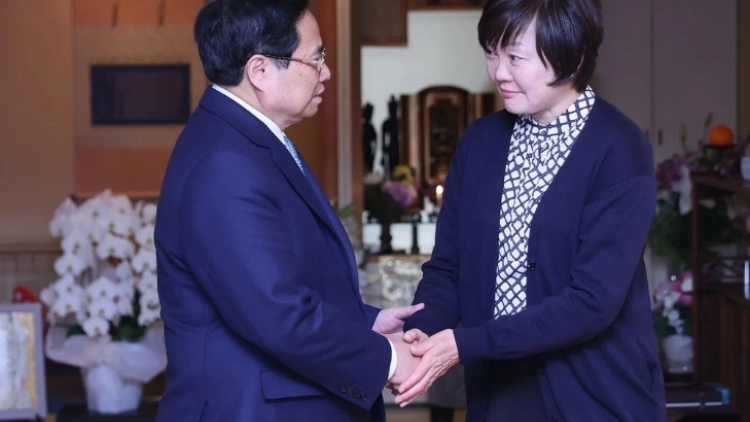 Thủ tướng Phạm Minh Chính tât khâl rnăk âl drôThủ tướng ơm Abe Shinzo