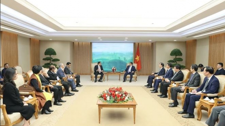 Thủ tướng Phạm Minh Chính wơt kruanh Tập đoàn Adani bah Ấn Độ