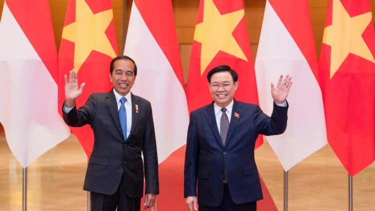 Củ tịc Quôk hội Vương Đình Huệ tìp mat Kwang atbồ lơgar Indonesia Joko Widodo