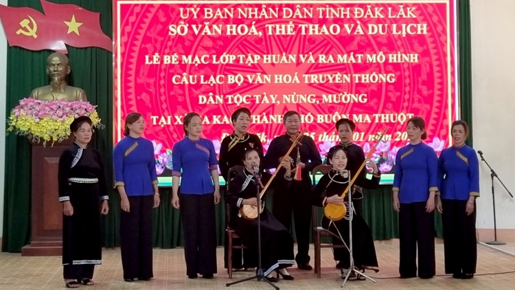 Dak Lak: Hnê khôi túa lĕm tro vâi krâ nah mâu hdroâng kuăn ngo Tày, Nùng, Mường