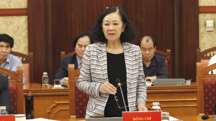 Yă Trương Thị Mai pơgơ̆r Hop akŏm Tơlĕch tơdrong jang đơ̆ng Anih tơm Chinh trĭ, Ban Bí thư sơnăm 2024