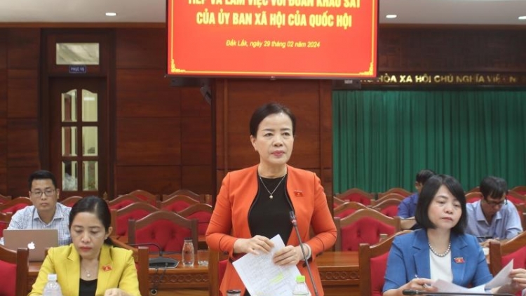 Mpôl hăn uănh nđôi Ủy ban Rêh jêng bah Quốc hội pah kan ta n’gor Dak Lak 