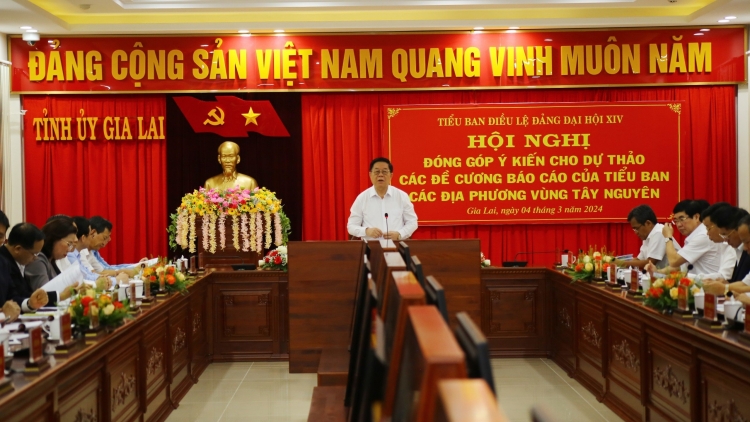 Hơnih jang Điều lệ Đảng Pơm lêh hop akŏm XIV bơ̆ jang hăm rim dêh char