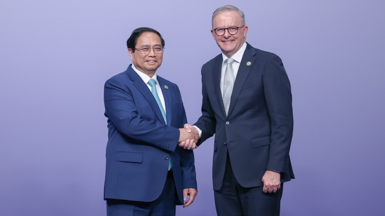 Khua knŭk kna Phạm Minh Chính nao ti knăm drông phung khua kiă kriê nao ti anôk bi kƀĭn mâo khua khua knŭk kna Australia kiă kriê 