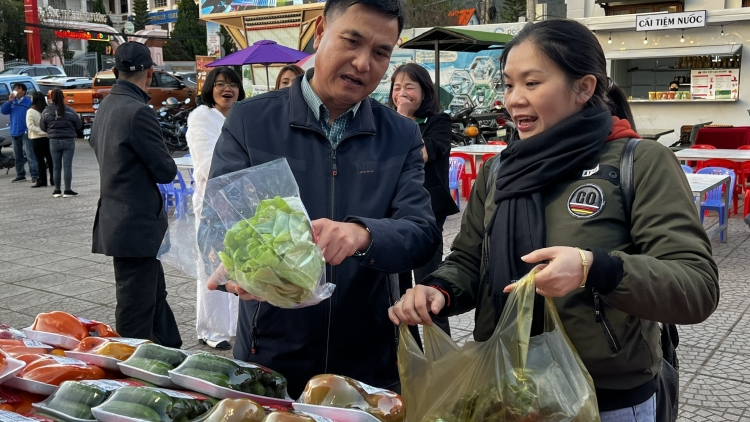 Lâm Đồng dong kờl phan bơna lơh sa suơn sre lơh geh jơnau sồr OCOP 