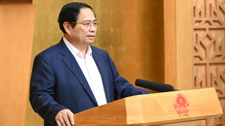 Thủ tướng Teh đak Phạm Minh Chính pơm tơm ‘Măng hop akŏm Khul kơdră teh đak găh tơ iung pơjing khôi luơ̆t khei 3