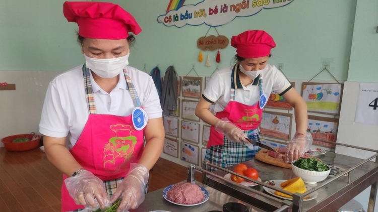 Nar tâm mâp rgum ƀư ndơ sa an oh kon se nti mầm non ta Kon Tum.