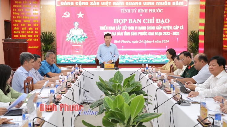 TỈNH BÌNH PHƯỚC DAOK PEIH NGAK DOM BRUK RAMIK VEIK ĐƠN VỊ HÀNH CHÍNH PAKAT HUYEN, PAKAT XA VAKTU 2023-2030