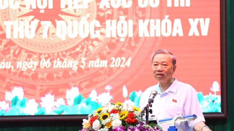 Đại tướng Tô Lâm bưp mơnuih ƀôn sang ƀơi tơring čar Hưng Yên