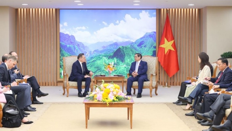 Thủ tướng Phạm Minh Chính vơt Tổng Giám đốc Rmôt kan Ŭnh nar ndrak nsiu neh dak Nga