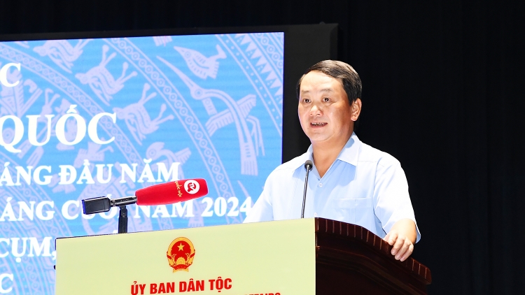 Hội nghị toàn quốc sơ kết công tác dân tộc 6 tháng đầu năm 2024