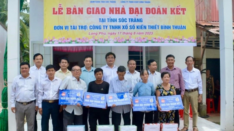 Sóc Trăng ពង្រីកប្រសិទ្ធភាពមូលនិធិដើម្បីអ្នកក្រក្នុងការសាងសង់ផ្ទះជូនគ្រួសារក្រីក្រ។