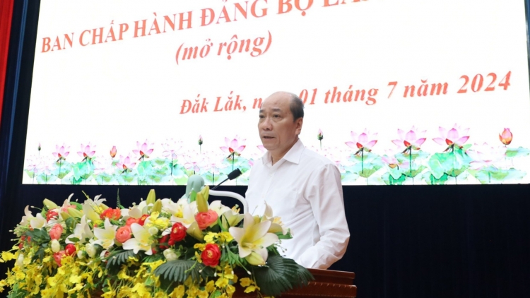 Rôh hôp Khu pơkuâ Đảng ƀô̆ kong pơlê Dak Lak rôh má 25 po rơdâ