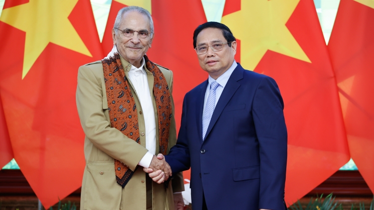 Khua knŭk kna Phạm Minh Chính drông Khua mil čhil Timor-Leste 