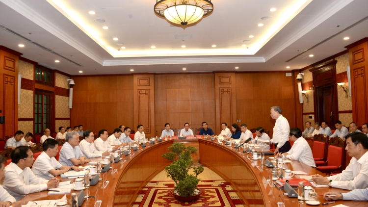 Pôa Tô Lâm, Kăn xiâm pơkuâ hnê ngăn, Kăn xiâm hnê ngăn tơnêi têa pơkuâ hôp tiêuh ƀan tơpui tơdroăng chêh dêi hneăng Hôp  14 dêi Đảng