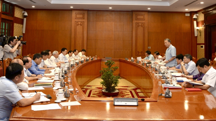  Khua gĭt gai Đảng, Khua lăn čar Tô Lâm gĭt gai Klei bi kƀĭn Êpul bruă čih mkra hră m’ar Klei bi kƀĭn tal XIV mơ̆ng Đảng 