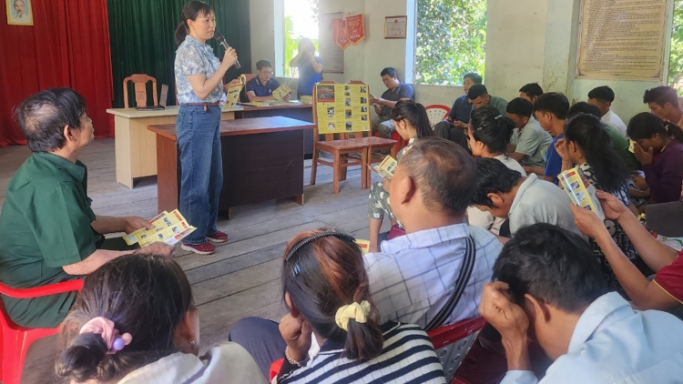 Viện vật lý địa cầu ntĭm nti ƀon lan tâm nkuăl n’gơ neh tâm Kon Plông rdâng đah n’gơ neh