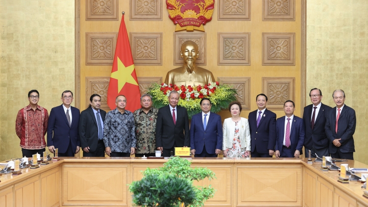 Thủ tướng Phạm Minh Chính sơng Khŭl dôm Kơdră Jơnŭm roi tơƀôh tĕch mơdro ASEAN