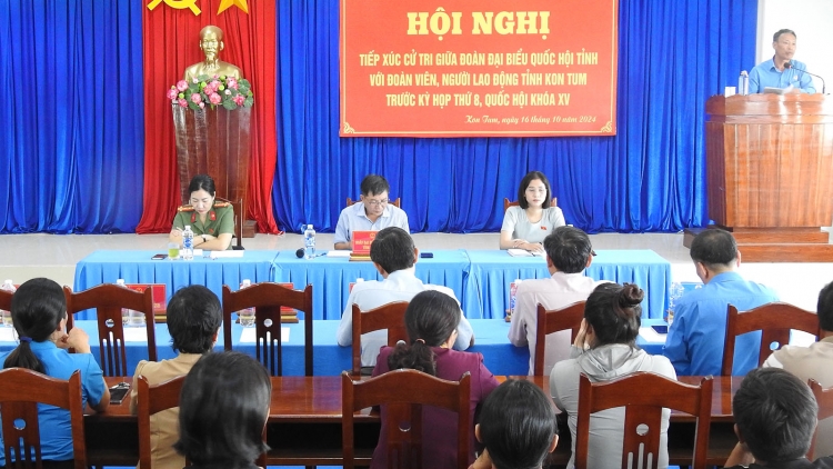 Đoân viên, ngế pêi cheăng pâ thế hên tơdroăng ƀă mâu kăn Kuô̆k hô̆i kong pơlê Kon Tum