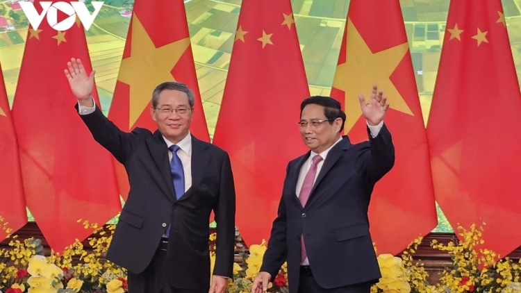 THỦ TƯỚNG CHÍNH PHỦ PHẠM MINH CHÍNH PRÁ XAY LÂNG THỦ TƯỚNG QUỐC VỤ VIỆN TRUNG QUỐC LÝ CƯỜNG