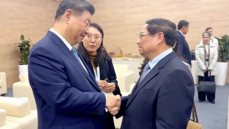 Thủ tướng Chính phủ Phạm Minh Chính tâm mâp ma Tổng Bí thư, Kruanh dak Trung Quốc Tập Cận Bình