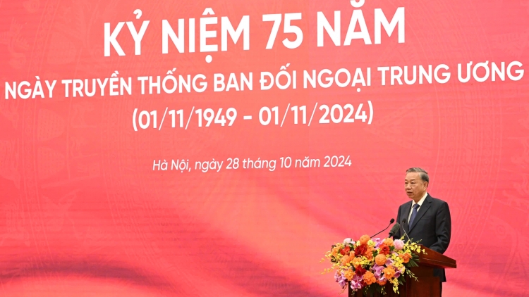 Tổng Ƀí thư ồng Tô Lâm tus pơrjum tơnkah 75 nam Ngai bơhiàn ờs mờng Mpồl Lơh broă mờ lơgar ndai Dà lơgar