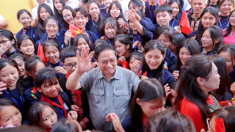 Thủ tướng Phạm Minh Chính dự Ngày hội Đại đoàn kết toàn dân tộc tại tỉnh Lạng Sơn