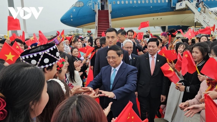 Thủ tướng ồng Phạm Minh Chính tus Côn Minh, sơnđờm ală broă lơh tàm lơgar Lo 