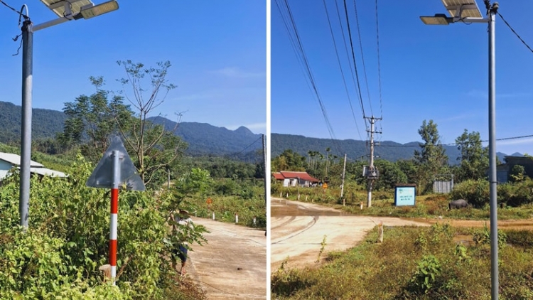 BHXH TỈNH QUẢNG NAM ZOOI RA LẮP ĐÈN ANG NĂNG LƯƠNG MẶT T’NGAY ĐHỊ CHR’VAL TƯ