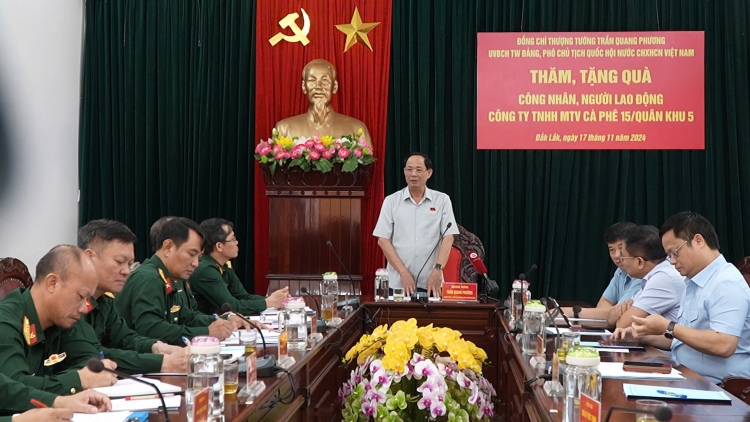 Phó Củ tịc Quôk hội còp Kông ty TNHH MTV Kơphê 15 tàm Dăk Lăk 