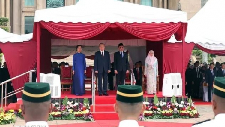 Tổng Bí thư Tô Lâm râng tâm nchră đah Thủ tướng Malaysia