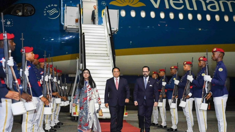 Thủ tướng Phạm Minh Chính năm tơmang teh đak Cộng hòa Dominica