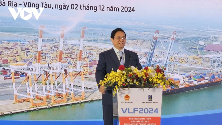 THỦ TƯỚNG PHẠM MINH CHÍNH PẤH DIỄN ĐÀN LOGISTICS VIỆT NAM 2024