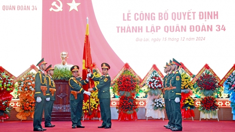 Pôa Phan Văn Giang, Ngế xiâm veăng Leh tơbleăng mơjiâng Kuân đoân 34 a Gia Lai