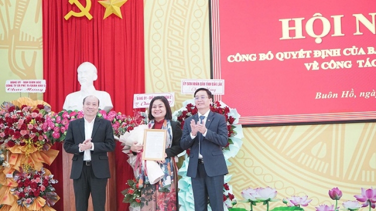 Phŏ Kăn hnê ngăn Vi ƀan kuăn pơlê kong pơlê Dak Lak châ pơtroh ăm pêi cheăng pro Kăn pơkuâ hnê ngăn Đảng pơlê kong krâm Buôn Hồ  