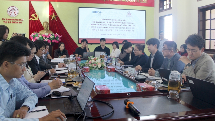 Hàn Quốc tơgŭm hloh 9 triu USD tơ iung pơjing hơnih pơchoh đak păng hơmet pơ ‘lơ̆ng đak ‘mê̆ ‘mach tơring kơdrơ̆m tơ̆ Dak Lăk