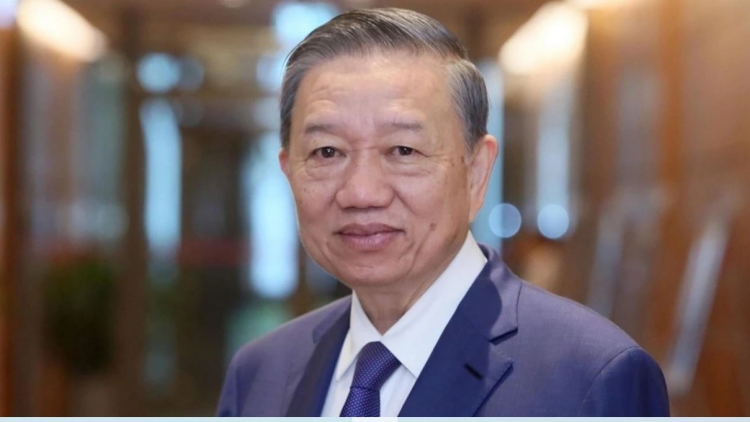 Ơi Tô Lâm pơhiăp telephôn hăng Khua mir sir dêh car Khač ơi Tập Cận Bình